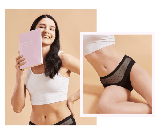 Janice est la meilleure culotte menstruelle bio flux abondant ou moyen pas cher made in france